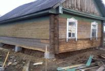 Замена фундамента под деревянным домом: описание технологии и рекомендации